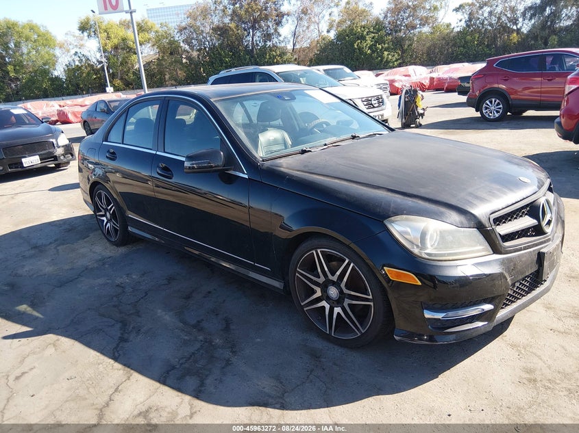 2013 Mercedes-Benz C-Class C 250 Sport VIN WDDGF4HB8DR262513