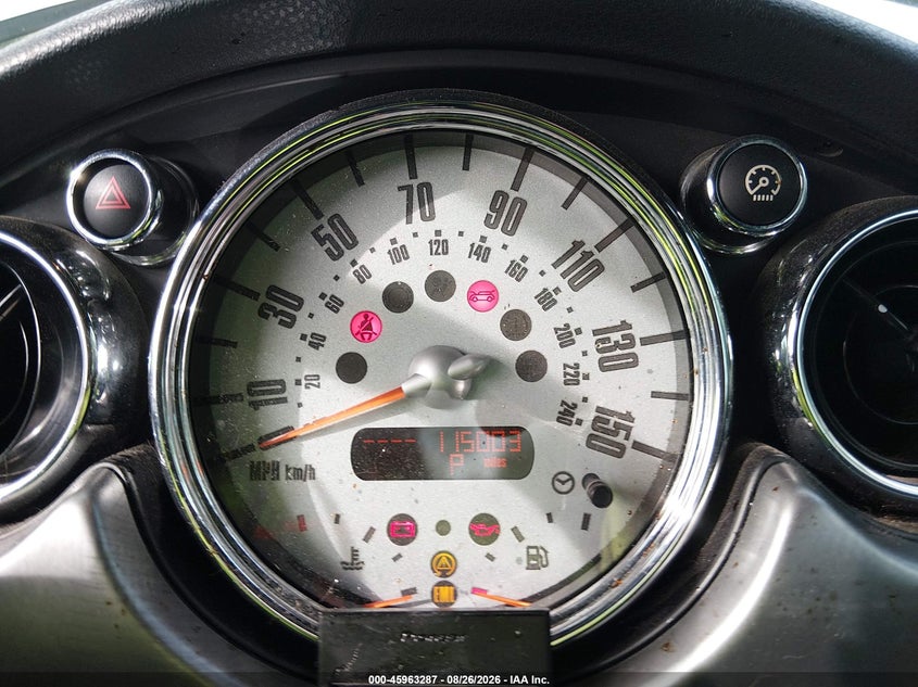 MINI COOPER S 2006 VIN WMWRH33526TK59294