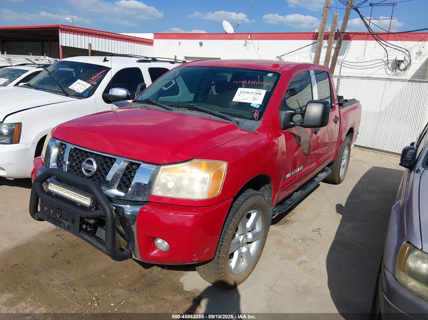 Vin: 1n6aa0ec8cn330722, lot: 46462507, nissan titan sv 20122