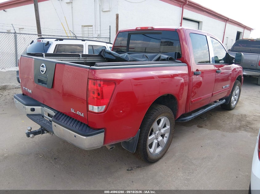 Vin: 1n6aa0ec8cn330722, lot: 46462507, nissan titan sv 20124