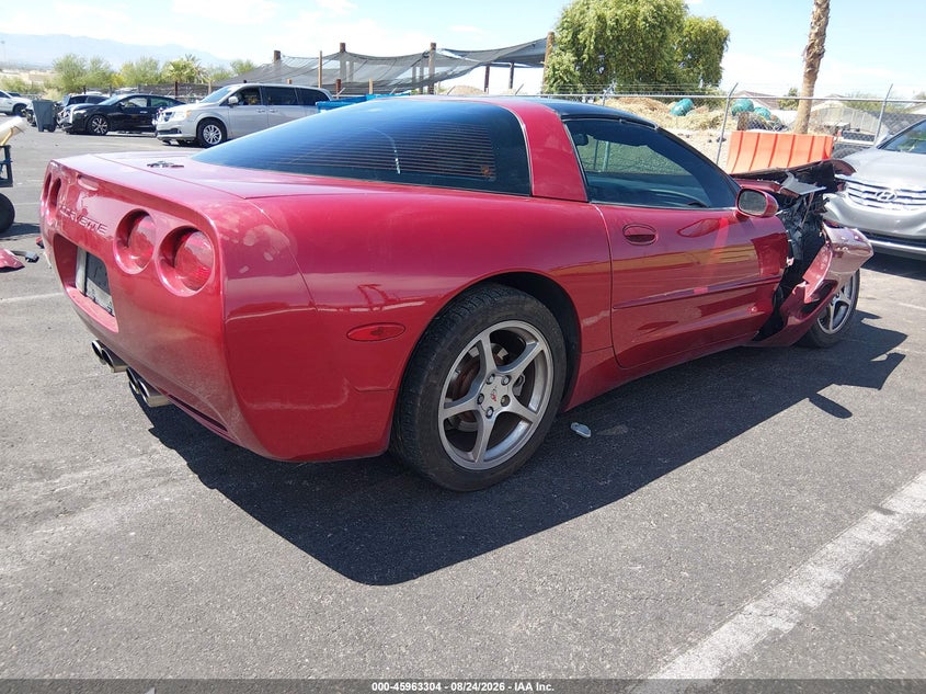 CHEVROLET CORVETTE 2000 VIN 1G1YY22G5Y5122121