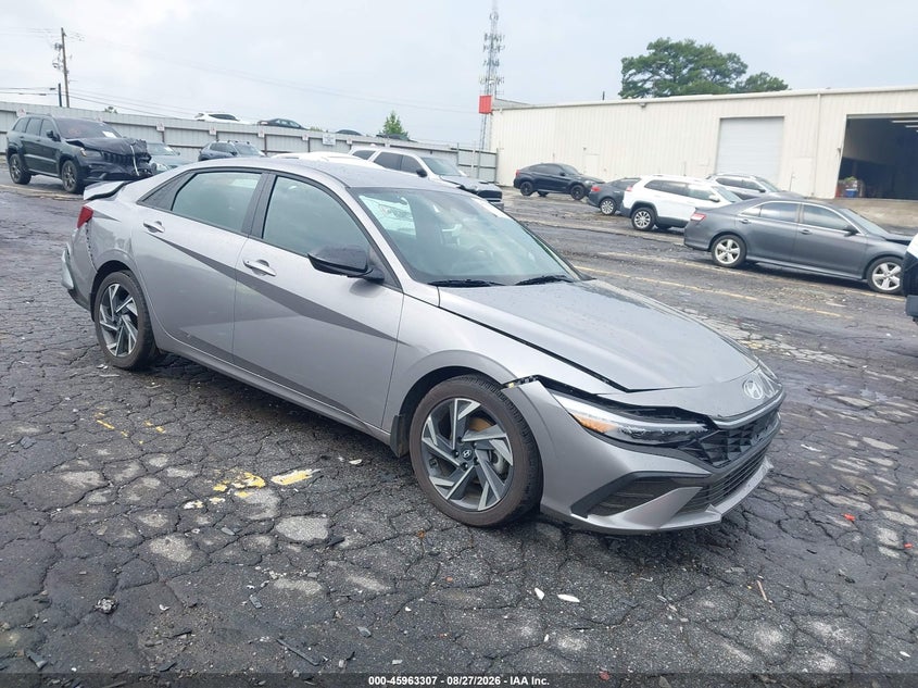 2025 Hyundai Elantra Sel Sport, Удар сзади, IAAI, VIN KMHLM4DG5SU986956
