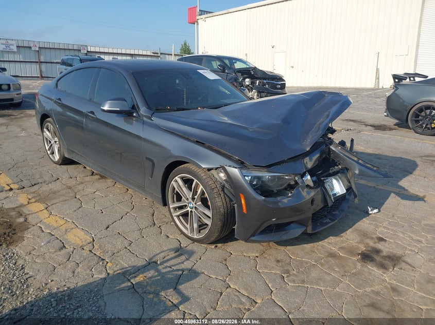 Vin: wba4j3c50kbl07826, lot: 46462531, bmw 430i gran coupe xdrive 20191