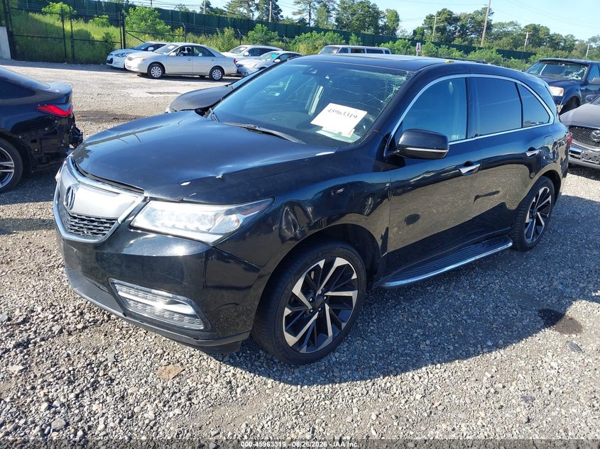 2016 ACURA MDX auction photo 2