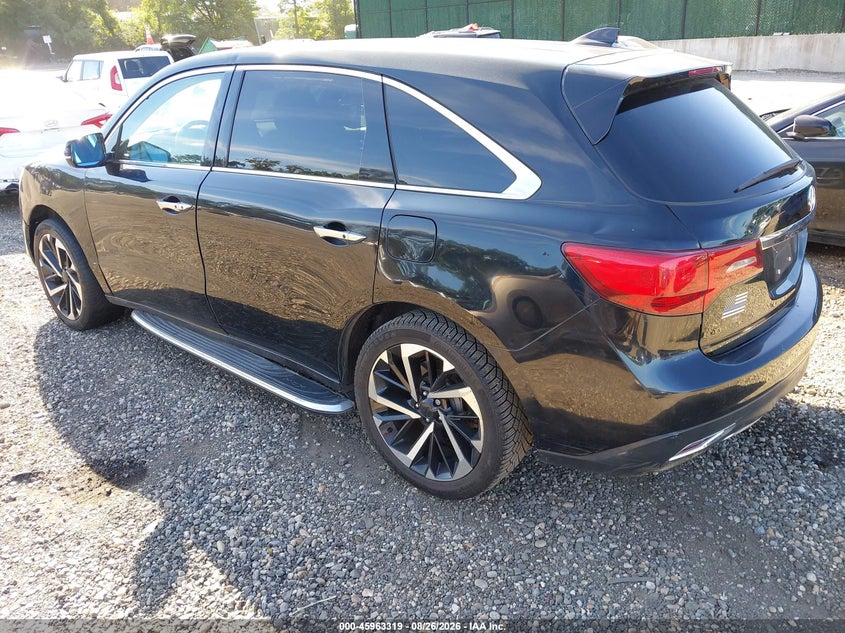 2016 ACURA MDX auction photo 3
