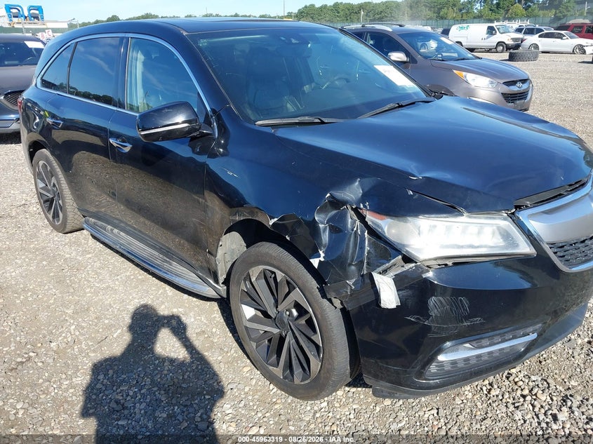 2016 ACURA MDX auction photo 6