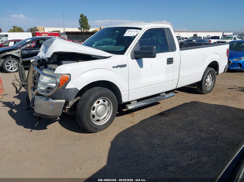 2013 Ford F-150, Normal Wear & Tear, IAAI, VIN 1FTMF1CM1DKE04729 — photo 2