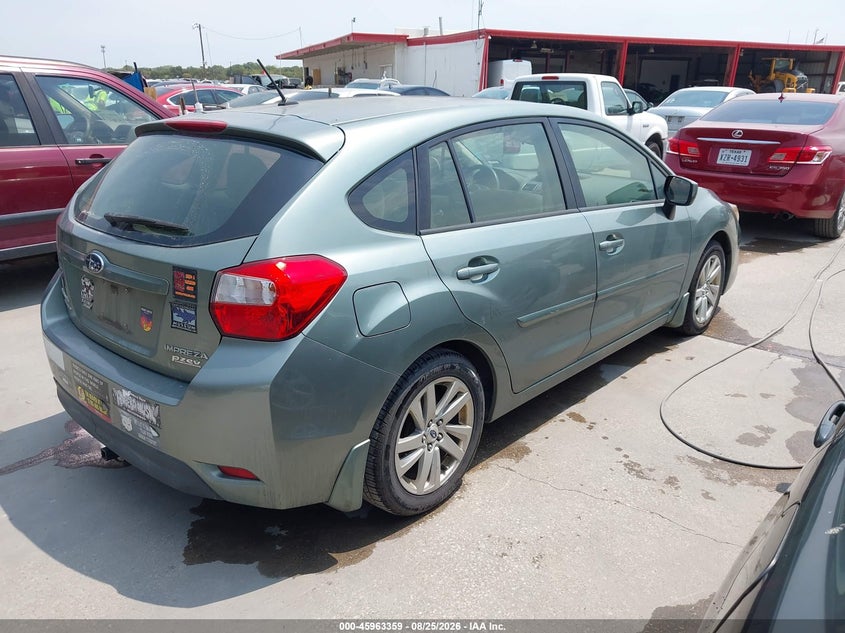 2015 SUBARU IMPREZA auction photo 4