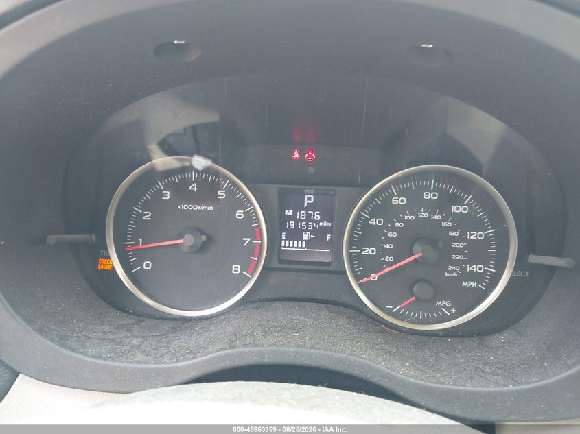 2015 SUBARU IMPREZA auction photo 7