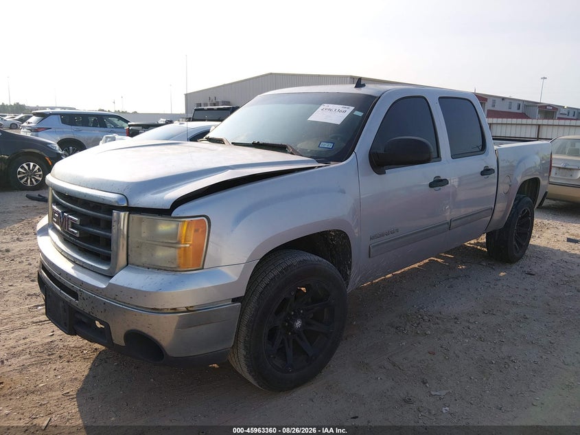 2010 GMC Sierra, Правый зад, IAAI, VIN 3GTRCUEA2AG243300 — фото 2