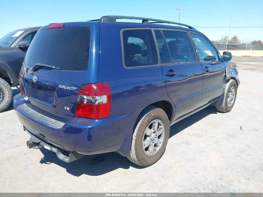 2005 TOYOTA HIGHLANDER auction photo 4