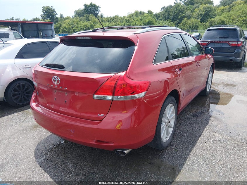 2012 TOYOTA VENZA auction photo 4