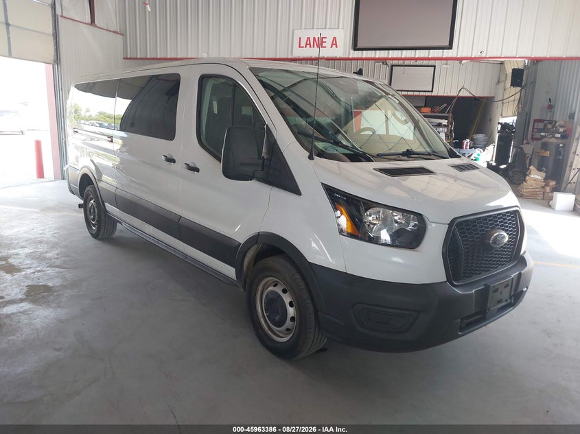2021 FORD TRANSIT-350 PASSENGER VAN auction photo 1