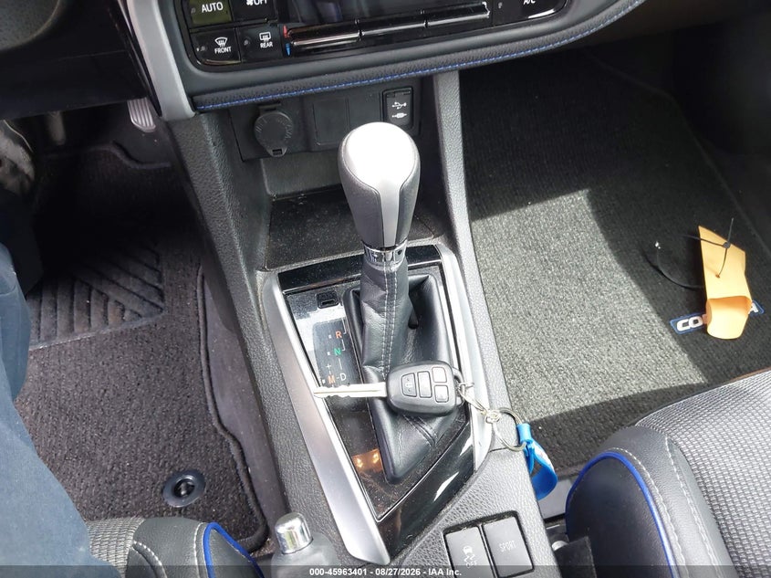 2018 TOYOTA COROLLA SEDAN 1.8L I-4 DOHC, VVT, 132HP