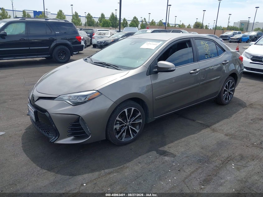 2018 TOYOTA COROLLA SEDAN 1.8L I-4 DOHC, VVT, 132HP