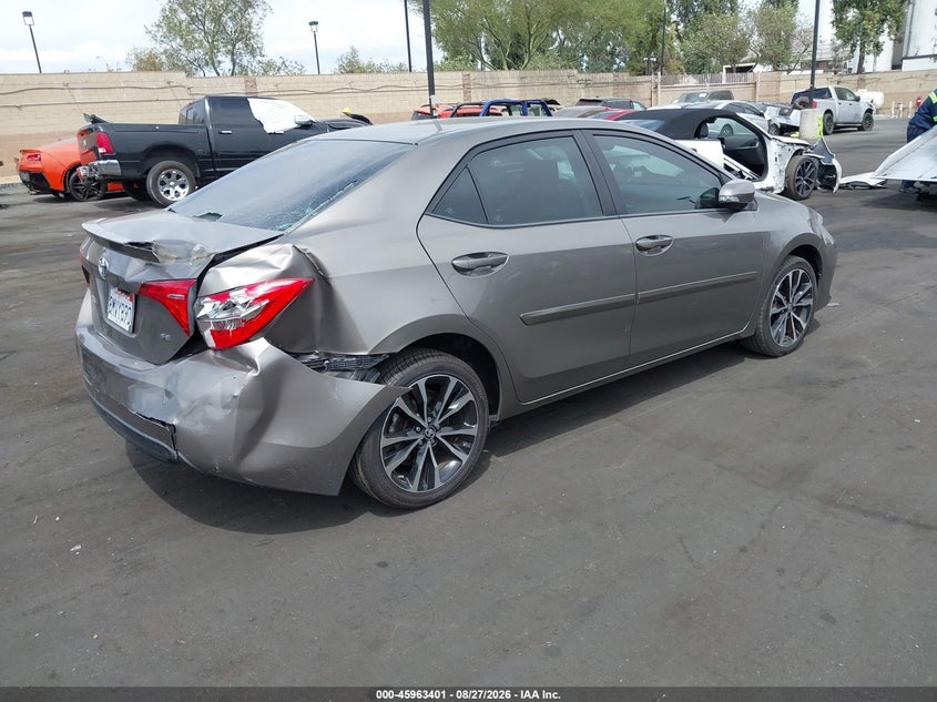 2018 TOYOTA COROLLA SEDAN 1.8L I-4 DOHC, VVT, 132HP