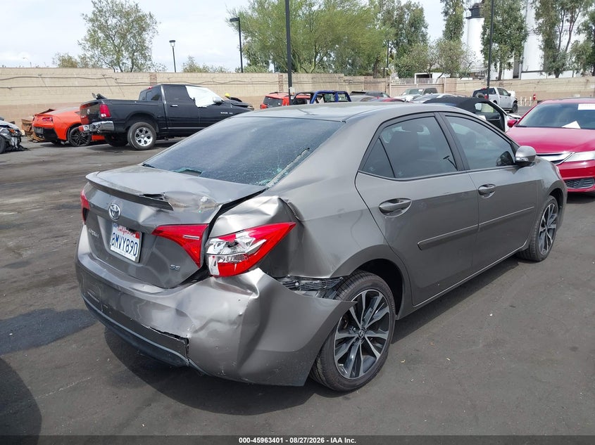 2018 TOYOTA COROLLA SEDAN 1.8L I-4 DOHC, VVT, 132HP