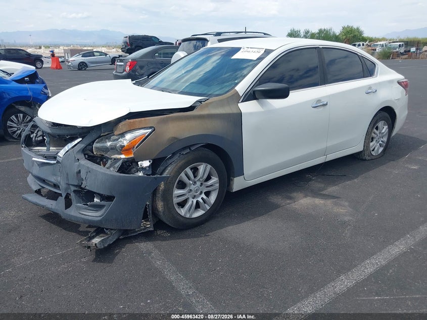 2015 Nissan Altima, Удар спереди, IAAI, VIN 1N4AL3AP7FC166005 — фото 2