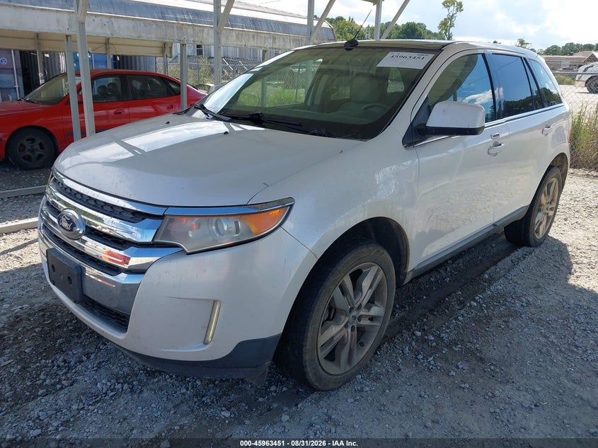Vin: 2fmdk3kc2bba21885, lot: 46462670, ford edge limited 20112