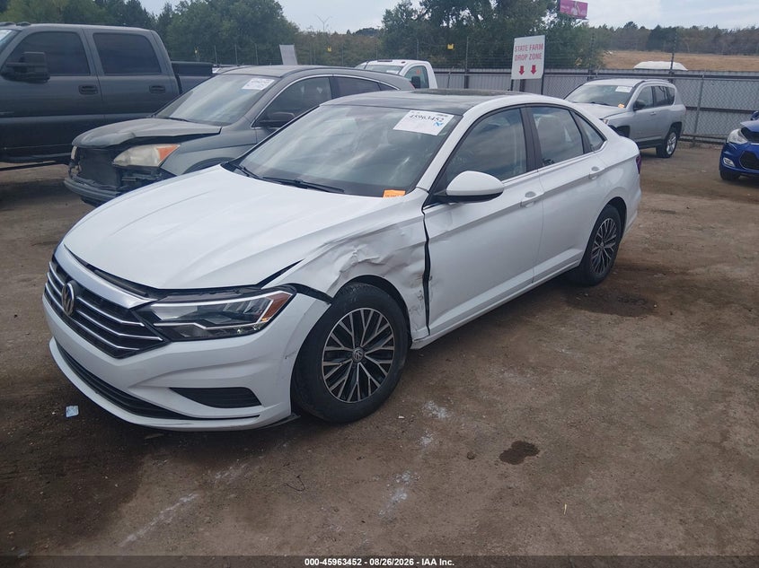 2019 Volkswagen Jetta, Left Side, IAAI, VIN 3VWCB7BU9KM178096 — photo 2