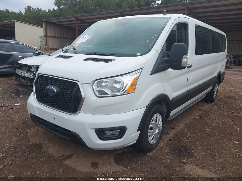 2021 Ford Transit, Right Front, IAAI, VIN 1FBAX2Y89MKA31624 — photo 2