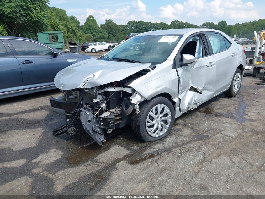 2017 Toyota Corolla, Front End, IAAI, VIN 5YFBURHE0HP726301 — photo 2
