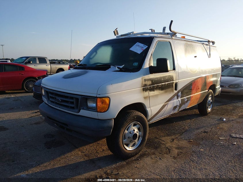 2007 Ford Econoline, Обычный износ, IAAI, VIN 1FTNE24L47DA49261 — фото 2