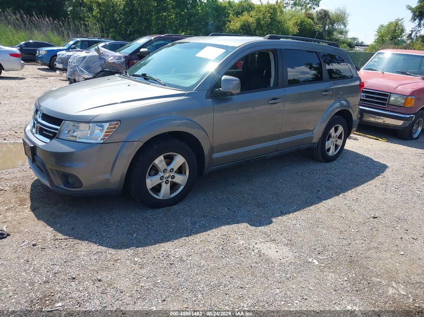 2012 Dodge Journey, Обычный износ, IAAI, VIN 3C4PDCBG6CT244967 — фото 2