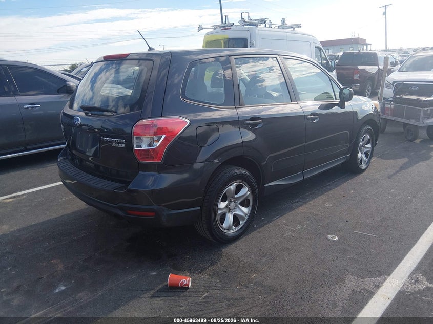 2014 SUBARU FORESTER auction photo 4
