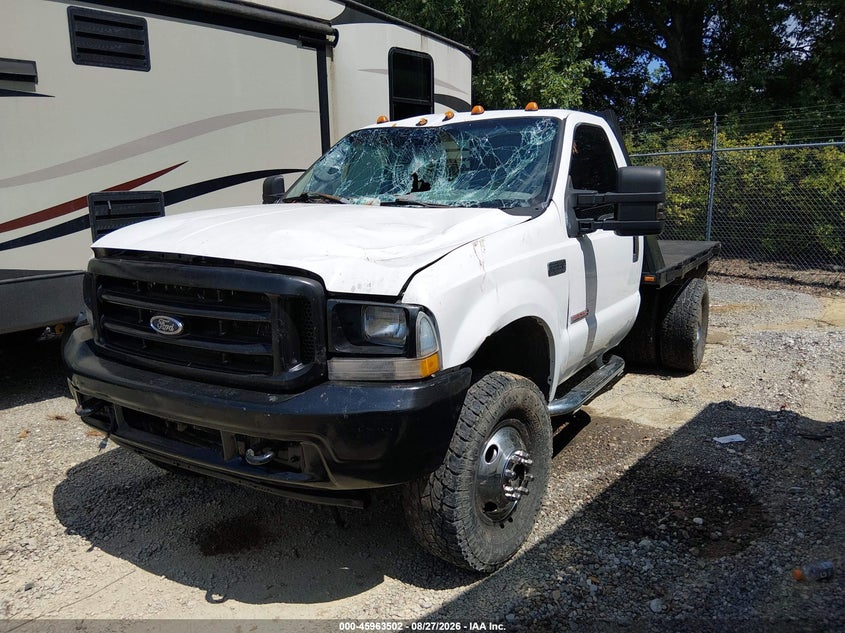 2003 Ford F350, Roof, IAAI, VIN 1FDWF37P53ED74829 — photo 2