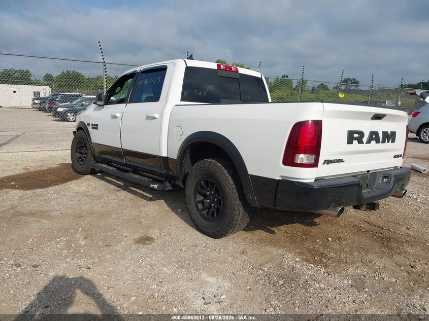 Vin: 1c6rr7yt2hs756022, lot: 46462732, ram 1500 rebel  4x4 5'7 box 20173