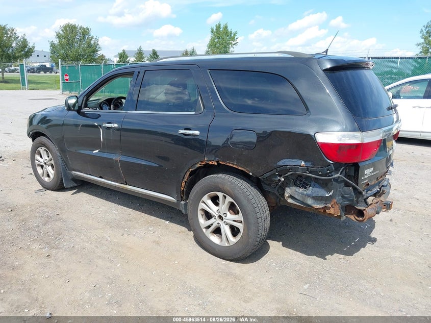 DODGE DURANGO 2013 VIN 1C4RDJDG3DC601366