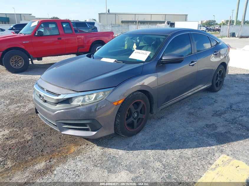 Vin: 2hgfc2f51hh569352, lot: 46462740, honda civic lx 20172