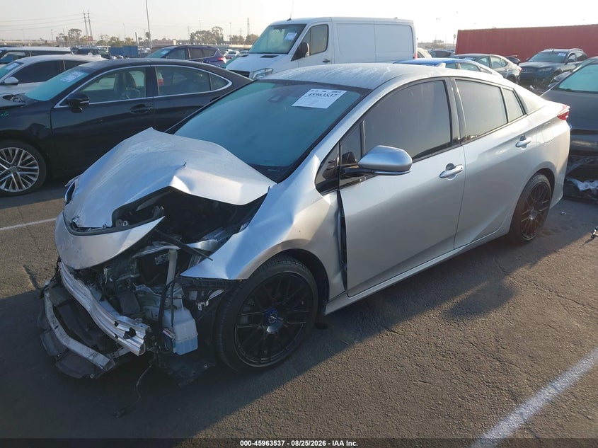 Vin: jtdkarfp9k3110075, lot: 46462756, toyota prius prime premium 20192