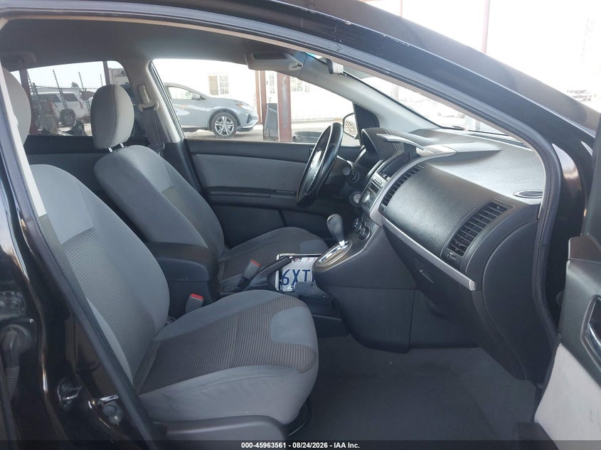 2012 NISSAN SENTRA SEDAN 2.0L I-4 DOHC, VVT, 140HP