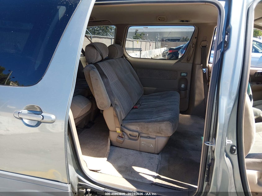 1998 TOYOTA SIENNA auction photo 8