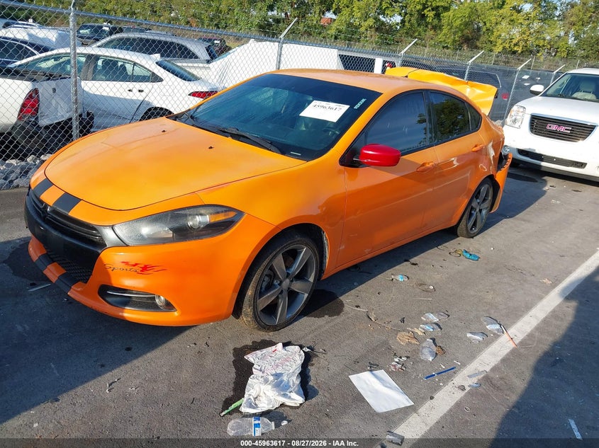 DODGE DART 2013 VIN 1C3CDFCB2DD326113