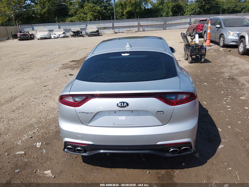 KIA STINGER 2018 VIN KNAE25LA7J6015317