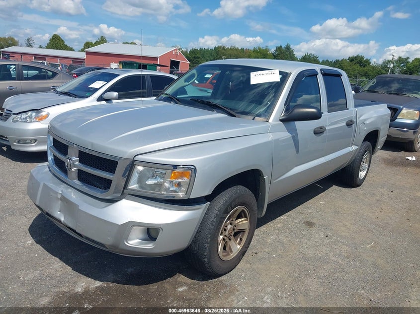 2008 Dodge Dakota, Обычный износ, IAAI, VIN 1D7HE48K68S532845 — фото 2