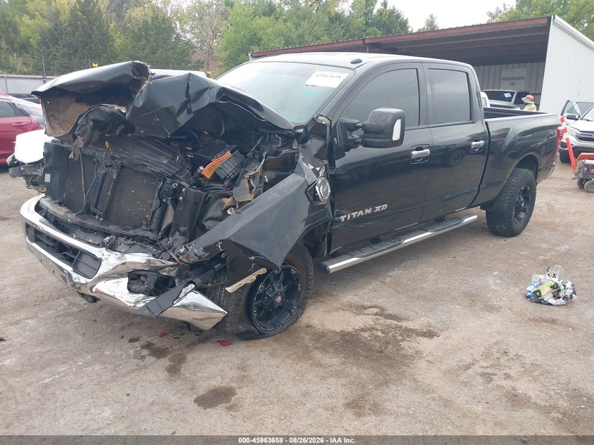 Vin: 1n6ba1f3xhn572881, lot: 46462877, nissan titan xd sv diesel 20172
