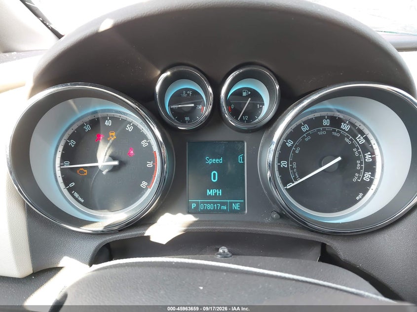 BUICK VERANO 2013 VIN 1G4PP5SK3D4212374