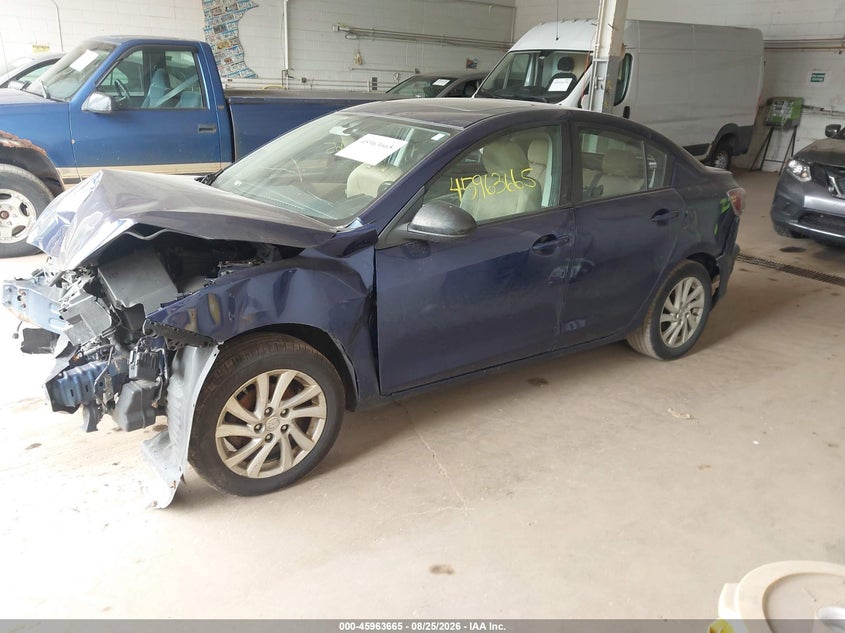 2012 Mazda 3, All Over, IAAI, VIN JM1BL1V78C1605832 — photo 2