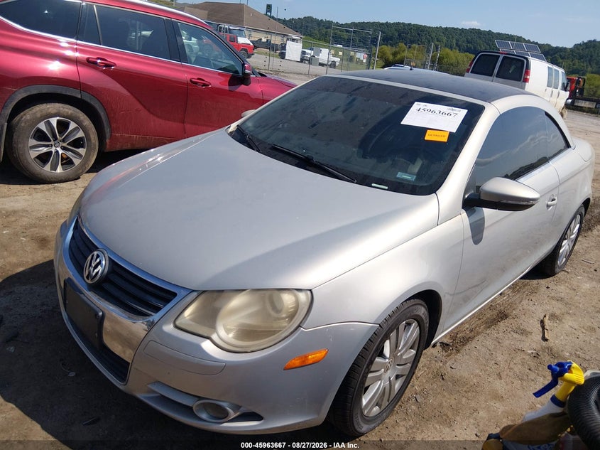 2009 Volkswagen Eos, Обычный износ, IAAI, VIN WVWBA71FXV016305 — фото 2