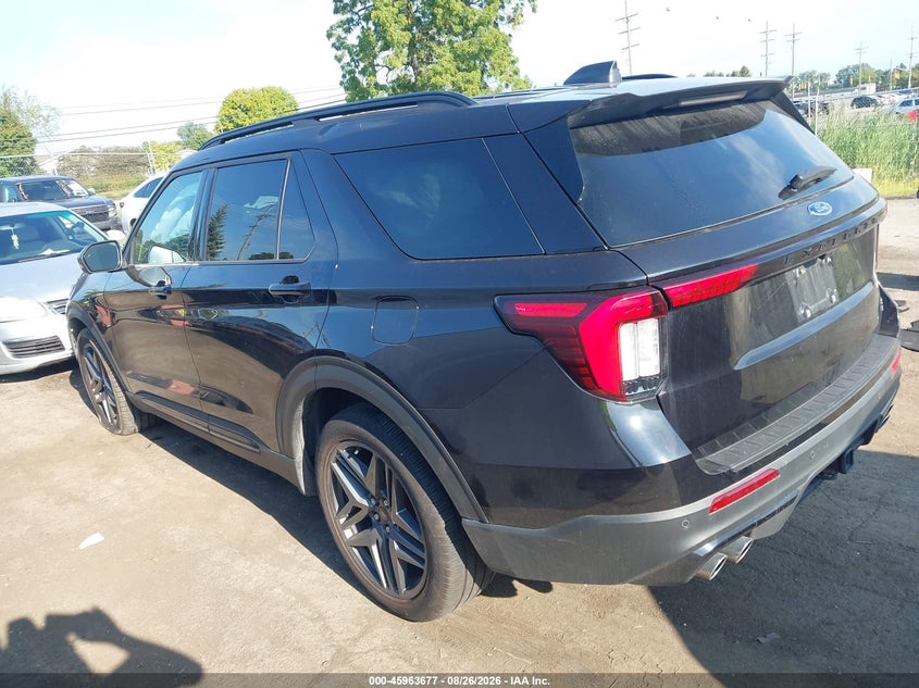 Vin: 1fmwk8gc3sga39190, lot: 46462896, ford explorer st 20253