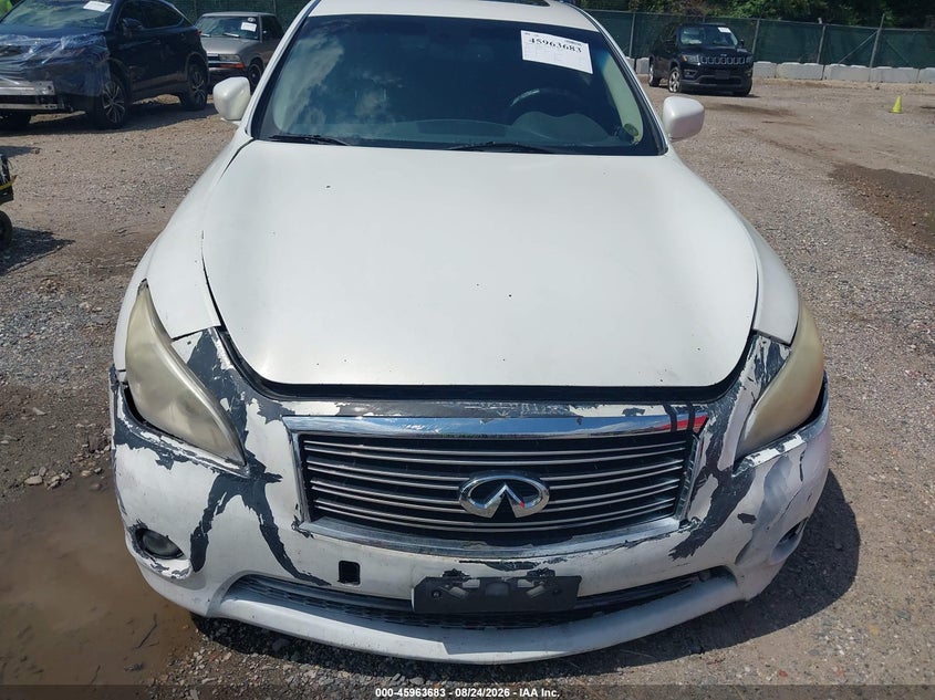 INFINITI M37X 2011 VIN JN1BY1AR2BM372118
