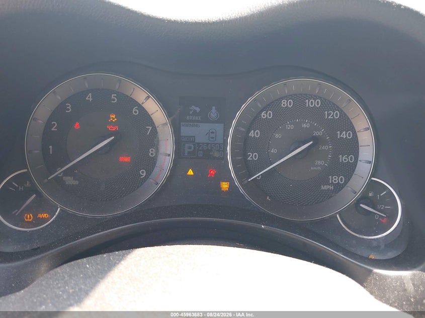 INFINITI M37X 2011 VIN JN1BY1AR2BM372118