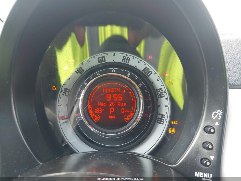 FIAT 500C 2014 VIN 3C3CFFDR2ET183214