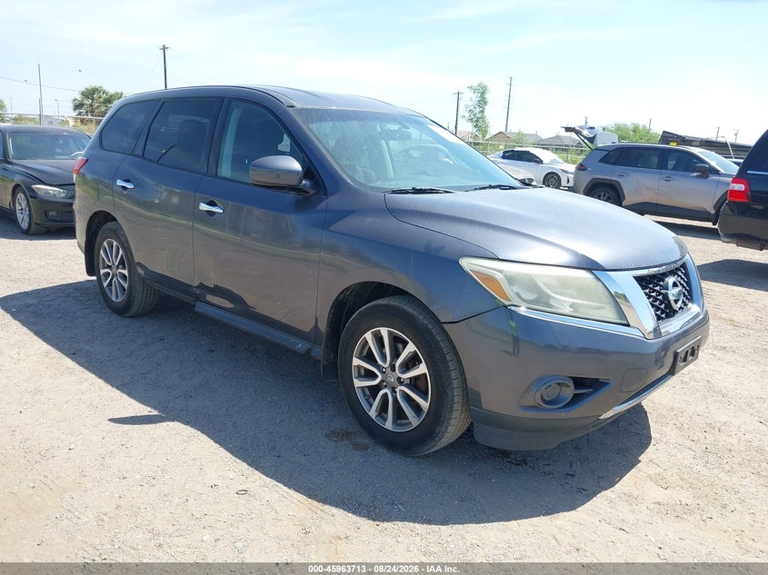 2014 NISSAN PATHFINDER auction photo 1