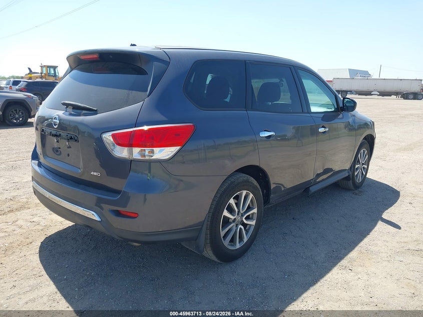 2014 NISSAN PATHFINDER auction photo 4