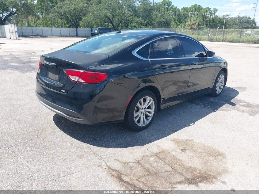 Vin: 1c3cccab1fn725290, lot: 46462945, chrysler 200 limited 20154
